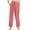 Watermelon Red, variant on Lenpel Joggers for Women Lightweight High Waisted Quick Dry Tapered Workout Lounge Pants Athletic Yoga Sweatpants with Pockets