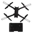 thumbnail image 3 of Mini dron XT8 para fotografía aérea, RC FPV, 4K, cámara dual, luz multicolor, avión de juguete, negro, batería dual, 3 of 14