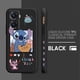 thumbnail image 3 of Case For VIVO Y55 Y52S Y53S Y66 Y55S Y73S 5G Y85 Y93 Y76 Y91 Colour Simple Liquid Silicone Capa Case Cartoon Lilo & Stitch Angel, 3 of 5