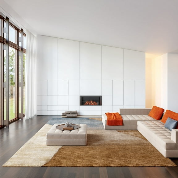 Rugs USA Faela Abstract Fringe Area Rug, 4' x 6', Faela Multicolor