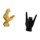 thumbnail image 5 of Figura De Pollo, Decoración Feng Shui, Estatua De Gallo, Escultura Para Cumpleaños, Aniversarios, Inauguración De La Casa, Estatua De Roca Con Gesto De La Mano, Escultura Creativa De Dedo, 5 of 8