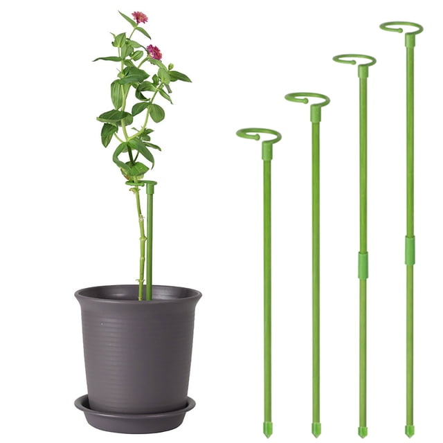 Sentmoon Plants Clips for Support Garden Plants Support Stakes Frame Flower Support Pole for Climbing Plants Tomato Vine Outdoor Yard Greenhouse Stabilizing Growing Use
