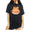 Black, variant on Cozymy Thankful Pumpkin Graphic Tee Women's Short Sleeve Crewneck Fall Thanksgiving Casual T-Shirt