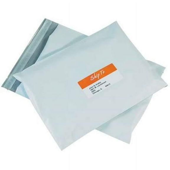 24 x 36 in. White 2.5 Mil Polyethylene Mailer