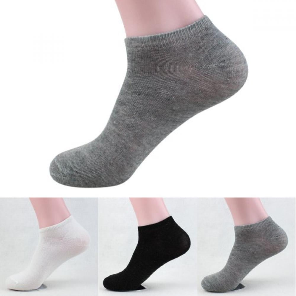 New 3 Pair Low Cut Ankle Socks 9-11 Grays Men/ Women Casual No Show Socks Thin 