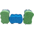thumbnail image 2 of Scrub Buddies Nail Guard Sponges, 3-ct. Bonus Packs (Green-Blue), 2 of 6