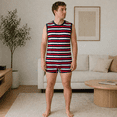 thumbnail image 2 of SpecialKids.Company Popper Vest Sleeveless Bodysuit with Crouch Snap Button, Adaptive Clothing for Adults with Special Needs, AZO-Free Super Soft Cotton Elastane Fabric, by Kaycey, 2 of 9