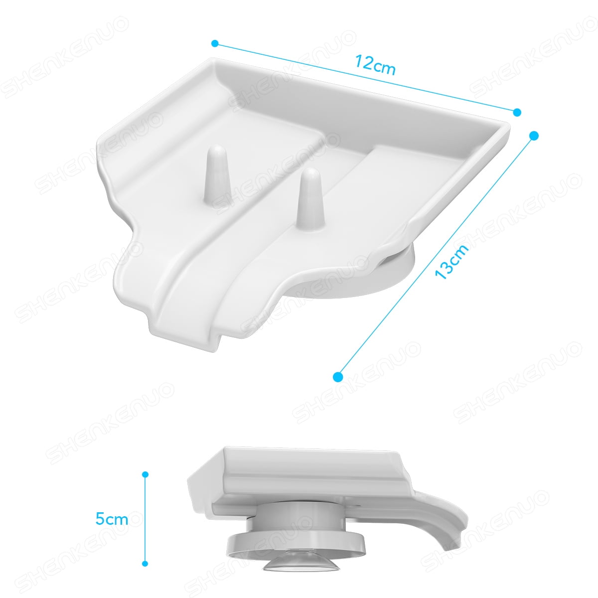 Super Strong Suction Cup Bathroom Soap Dish Holder Shower Soap Dish Saver