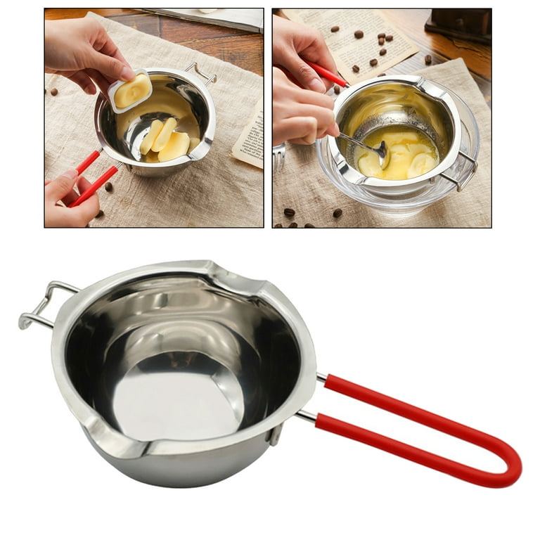 Chocolate Melting Pot Candle Making Kit Kitchen Milk Bowl Boiler Soap  Making Pot Melting Pot for Melting Chocolate, Candle 