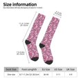 thumbnail image 3 of Bixox Sweet Heart Patterned Men's and Women's Knee Socks High Socks Outdoor Sports Socks, 3 of 5