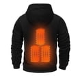 thumbnail image 2 of WILLBEST Sudaderas Navideñas Sudadera con Capucha Informal Cálida De Invierno para Hombre sin Batería XXGrande, 2 of 4