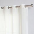 thumbnail image 2 of Aoresac 2PC Curtains Household Blackout Phantom Veils Translucent Light Transmission Protect Privacy Can be Worn Rods, 2 of 8