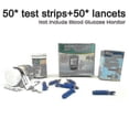 thumbnail image 2 of Blood Sugar Meter Blood Glucose Monitor Diabetes Testing Kit With Test Strips 50 Pieces Blood Glucose Monitor Diabete Blood Sugar Test [free Shipping], 2 of 4