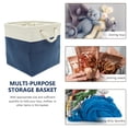 thumbnail image 5 of Pretyzoom Storage Baskets Teenagers Linen Storage Solution for Colleagues 1Set, 5 of 6
