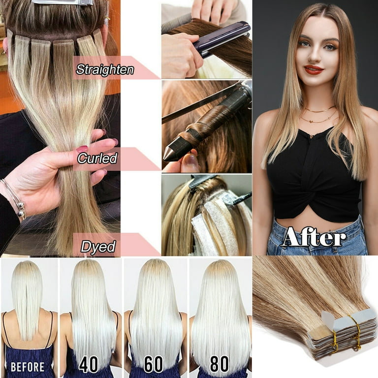 Human hair extensions laten zetten hot sale