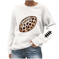 thumbnail image 3 of AnuYalue Women's Sweatshirt Casual Crew Neck Long Sleeve Pullover Shirts Solid Loose Soft Outdoor Basic Top for Fall, 3 of 5