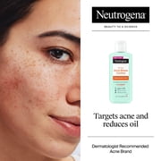 Neutrogena Acne Stress Control Face Toner, Acne Treatment with Salicylic Acid, 8 fl oz