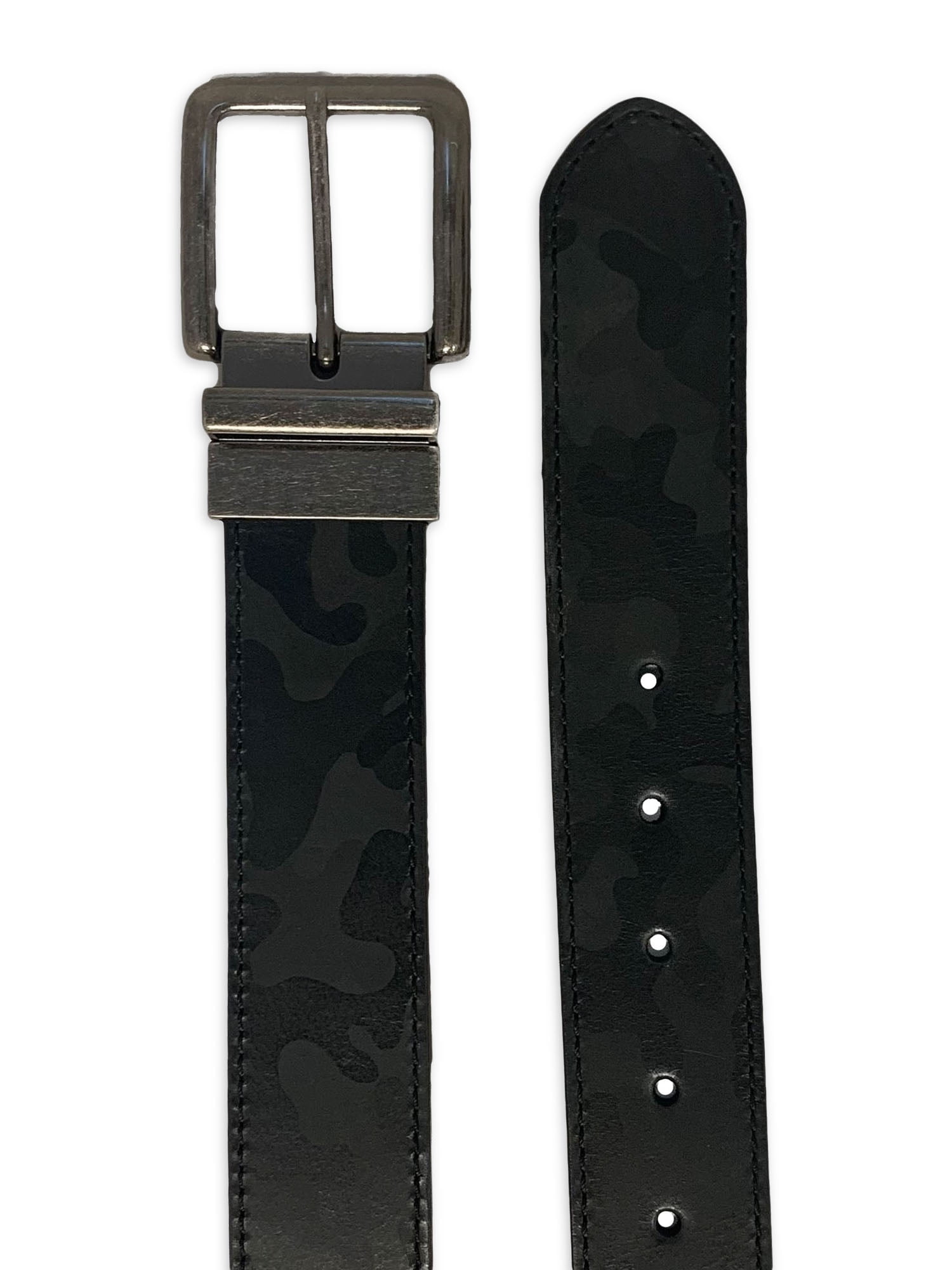George Men's 38mm Camo to Brown Reversible Belt
