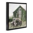 thumbnail image 3 of Stupell Industries Magical Farmhouse Barn with Vines Landscape Photography Black Floater Framed Canvas Art Print Wall Art, 18 x 18, 3 of 9