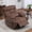 Brown, variant on Oversized Power Lift Recliner for Elderly 25.5in Extra Wide Recliner 4-Motor Massage and Heat 400 BLS Oversized Recliner Chair with Hidden Cup Holders and Side Pockets