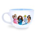 thumbnail image 1 of Taza de sopa plateada con diseño de Buffalo Disney Princess, 710 ml, cerámica, 1 of 9