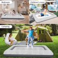 thumbnail image 6 of KITBONIS Air Bed for Kids Inflatable Travel Bed Toddler Blow Up Bed for Indoor Outdoor Air Mattress Set Double-sided Mattress, 6 of 7