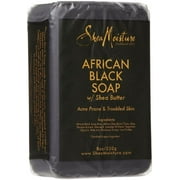 Shea Moisture African Black Soap 8 oz (Pack of 2)