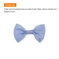 thumbnail image 4 of Uxcell 50pcs Light Blue Bow Ties 1.5" x 1" Mini Bowknot for Crafting Little Satin Bow Bulk DIY Sewing Scrapbooking, 4 of 5