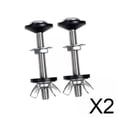 thumbnail image 1 of Tornillos para tanque de inodoro,Tornillos para tanque de inodoro Kit de piezas de repuesto,Tuercas de sujeción resistentes Arandelas Junta de sellado,Herramientas de reparación Tornillos de, 1 of 10