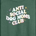thumbnail image 3 of Instant Message - Antisocial Dog Moms Club - Women's Lightweight French Terry Long Sleeve Shirt, 3 of 6
