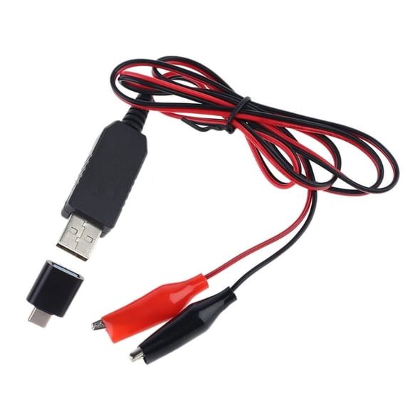 AA Battery Eliminator Power Supply Cord 4.5V Replace 3 AA/AAA/C/D Batteries for LED Light Toys Christmas Tree Lights
