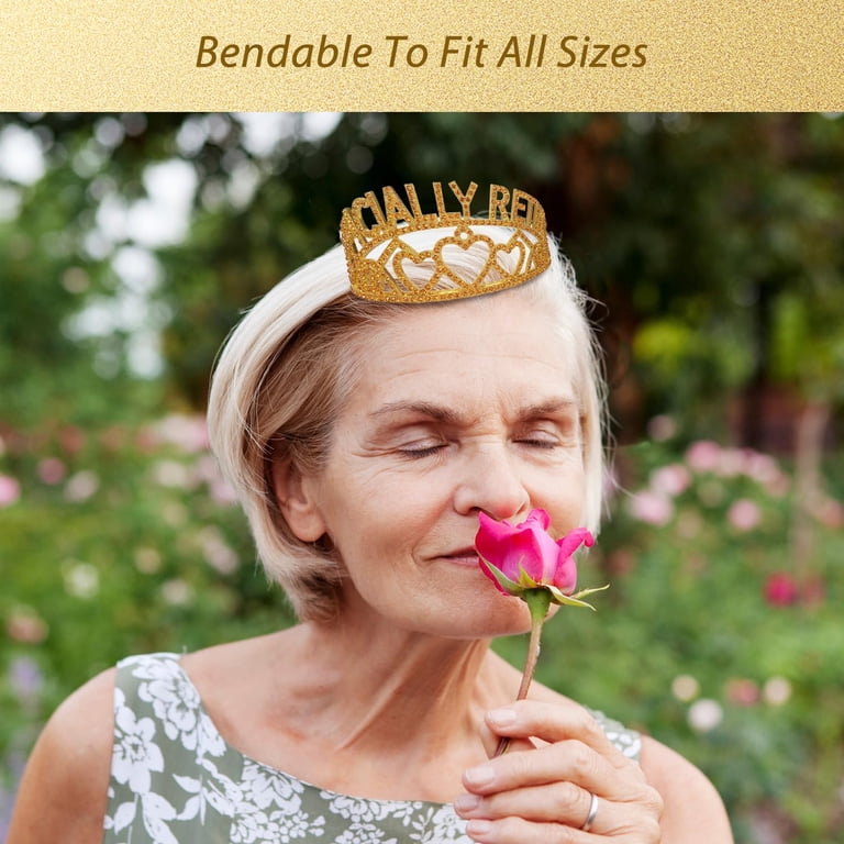 MEANT2TOBE Gold Retirement Party Set for Women - Fabulous  display picture 1