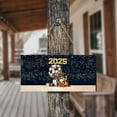 thumbnail image 4 of Happy New Year Boxer Welcome 2025 Balloon Firework Party Landscape Wood Sign Boxers Dog Lover Gifts Idea Hanging Wall Home Decor - 01014, 4 of 5