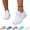 11# White, variant on Orthopedic Sneakers for Women Non Slip Mesh Walking Shoes Comfortable Lightweight Breathable Travel Gym Running Tennis Shoe,Saffron,37