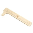 Brass Vernier Caliper Single Scale Jewelry Measuring Ruler 0100mm