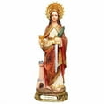 thumbnail image 2 of St. Barbara Statue Saint Barbara Estatua Holy Figurine Sculpture (20 Inch), 2 of 2