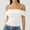 White, variant on MESSUEN Off the Shoulder Tops for Women Crop Tops for Women Summer Shirts Off the Shoulder Going Out Tops Trendy Cropped Tees Cute Outfits Women Shirt Sleeveless Tees for Women Beige L