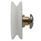 thumbnail image 5 of 8Pcs Shower Room Pulley Bathroom Sliding Glass Door Wheels Nylon Copper Roller Shower Door Rollers Replace With Screws 225mm, 5 of 5