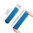 thumbnail image 4 of Naloa Blue Christmas Ankle Socks for Women Non Slip Socks No Show Socks Classic Low Cut Casual Socks Casual Socks, 4 of 7