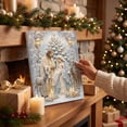 thumbnail image 5 of DIY Pearl Art Kit, Christmas Diamond Painting by Numbers, Holiday Bead Craft Set, Religious Nativity Scene Mosaic Decoration, Winter Seasonal Home Decor Gift, 5 of 5