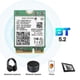 thumbnail image 3 of AX211NGW+Dual Antenna WiFi 6E M.2 Key E CNVio2 2.4Ghz/5Ghz Wireless Network Card 802.11Ac Bluetooth, 3 of 5