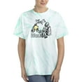 thumbnail image 1 of Bear In A Good Mood Tie Dye Cyclone Women -Smartprints Designs, Female Small, 1 of 4