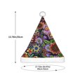 thumbnail image 3 of Fotbe Vintage Floral for Christmas Hat, Santa Hat for Kids Xmas Holiday Hat Comfort Christmas New Year Festive Party Supplies, 3 of 6