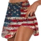 thumbnail image 1 of Faldas de Verano para Mujeres Falda de Tenis Atlético Plisado Estampado Hoja Elástico Pantalones Cortos de Yoga con Forro, 1 of 5
