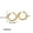 1, variant on 18K Karat Gold Plated Earrings for Women 18K Gold Stainless Steel Geometric Circles Jewelry for Her Birthday Gift