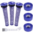 thumbnail image 1 of Paquete de 6 filtros de aspiradora Kit de repuesto para aspiradora inalámbrica Dyson V7 V8 Animal y V8 Absolute 3 filtros de poste 3 prefiltros compatibles con Dyson V8+ V8 V7 Comparar con la pieza 965661-01 967478-01, 1 of 5