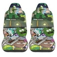 thumbnail image 2 of Rick And Morty Car Seat Covers 2 Pcs Seat Protector Cover Universal Front Vehicle Seat Protector For Auto Truck Van Suv Sedan Vehicle, 2 of 9