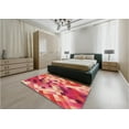 thumbnail image 4 of Ahgly Company Indoor Rectangle Patterned Crimson Red Area Rugs, 2' x 4', 4 of 6