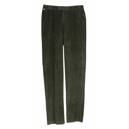 Hiltl Men's Green Supima Corderoy Pants & Capri - 32 | Walmart Canada