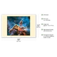 thumbnail image 2 of Mystic Mountain - Carina Nebula from the Hubble Space Telescope - NASA Color Photo c.2010 - Master Art Print (Unframed) 12in x 18in, 2 of 4